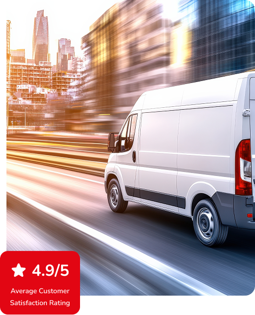 Same day courier van